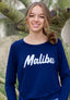 MALIBU L/S TEE (Navy)