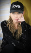 LOVE. EMBROIDERED TRUCKER HAT