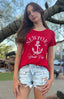 NEWPORT YACHT CLUB S/S CREW NECK TEE (Black)