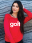 GOLF. L/S TEE with EAT, SLEEP, GOLF REPEAT on back (Red)