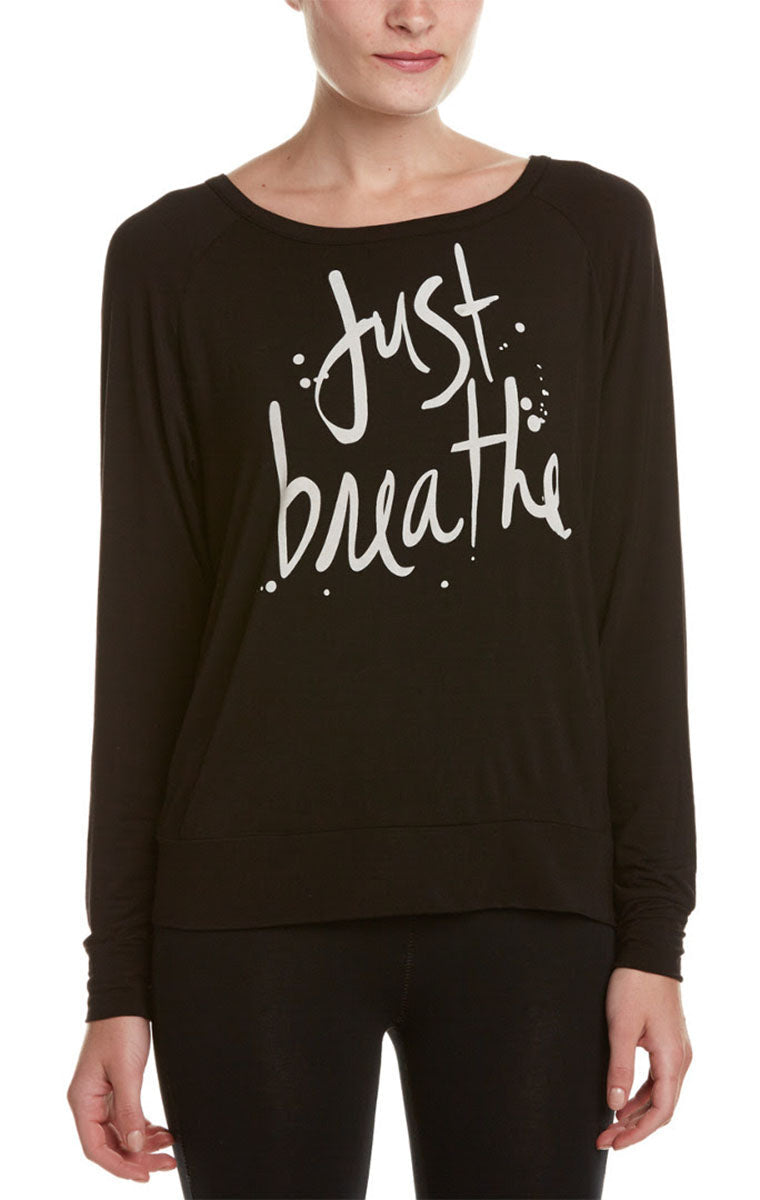 JUST BREATHE L/S TEE