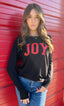 JOY LIGHTWEIGHT FLEECE SWEATSHIRT (Black)
