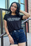 LOS ANGELES CITY OF ANGELS S/S CREW NECK TEE (Black)