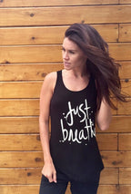JUST BREATHE TANK (Black)