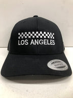 CHECKER LOS ANGELES EMBROIDERED TRUCKER HAT