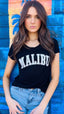 MALIBU S/S CREW NECK TEE (Black)