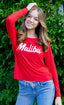 MALIBU L/S TEE (Red)