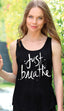 JUST BREATHE TANK (Black)