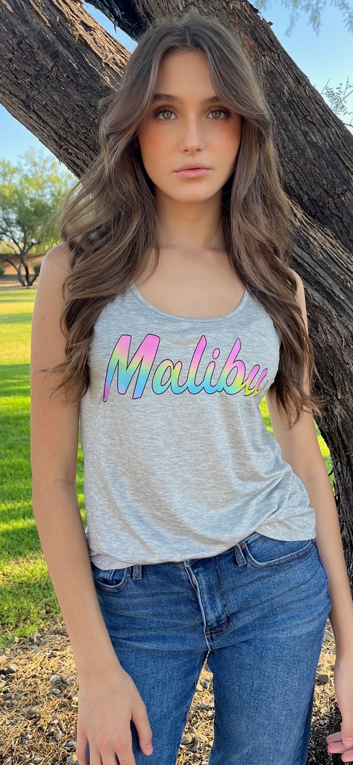 MALIBU TANK. (Grey) Main image