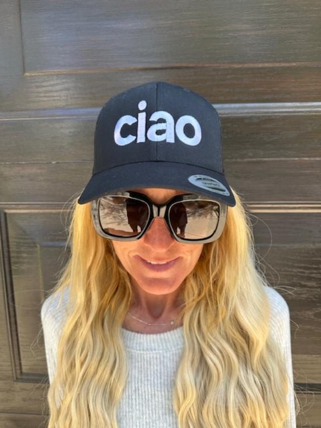 CIAO EMBROIDERED TRUCKER HAT Main image